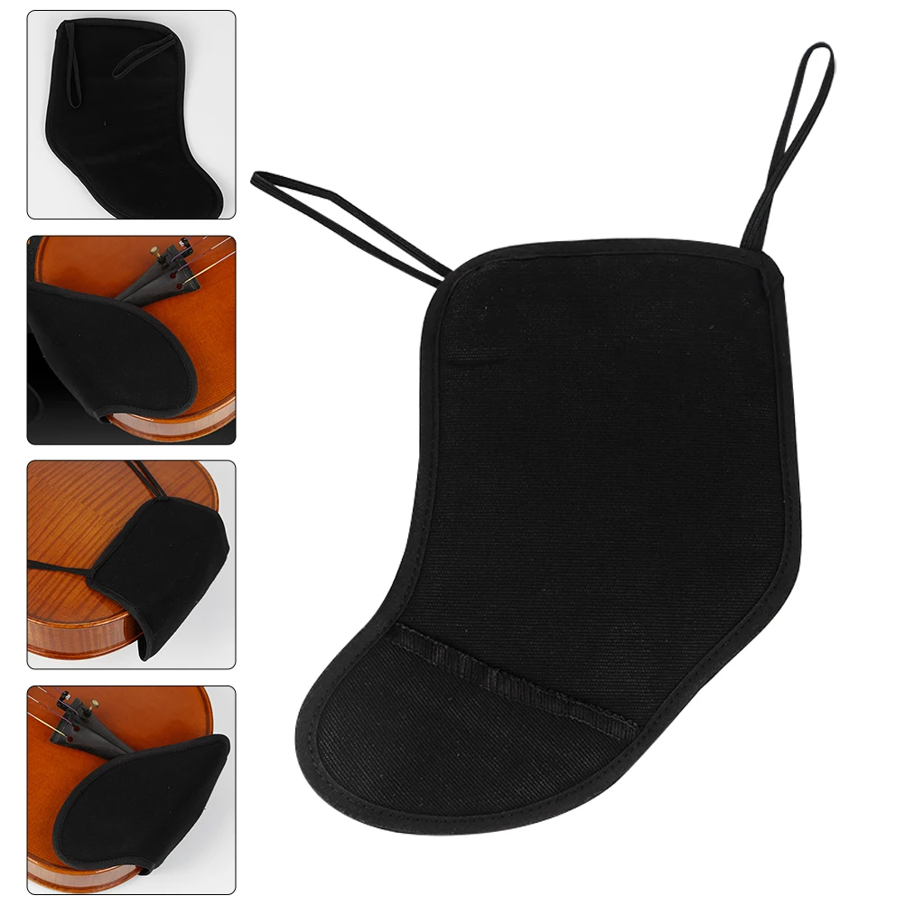 

Breathable Violin Chinrest Pad Sweat Absorbing Lightweight Durable Chin Protection For Daily Practice Performance Easy Carry