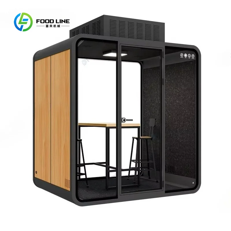 Customized Mobile Product Smoking Booth Professionals Soundproof Office Smoking Pods Stylish Smoking Spaces