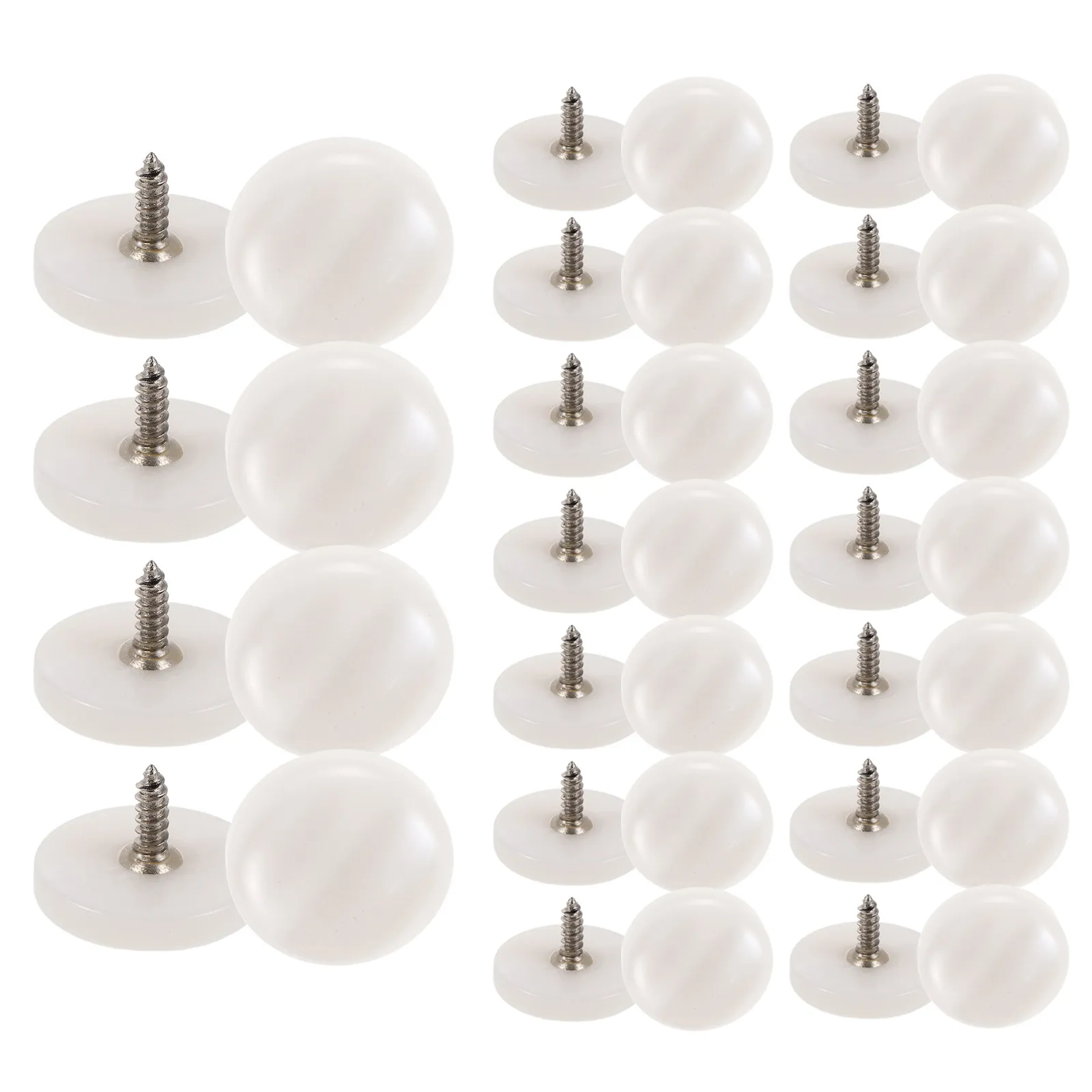 40 Pcs Accordion Button Buckle Bass Bean Key Repair Parts Instrument Accessories Maintenance Accessory Cap