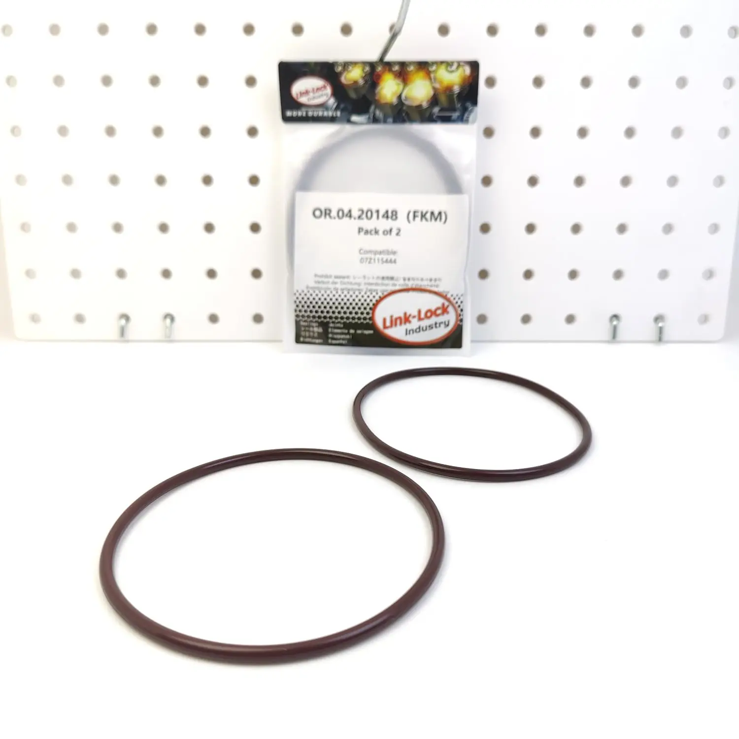 LINK-LOCK 2PCS OR.04.20148 FKM Viton Sealing O-Ring Kit of Oil Filter Adapter 07Z115444 for AUDI - view 3