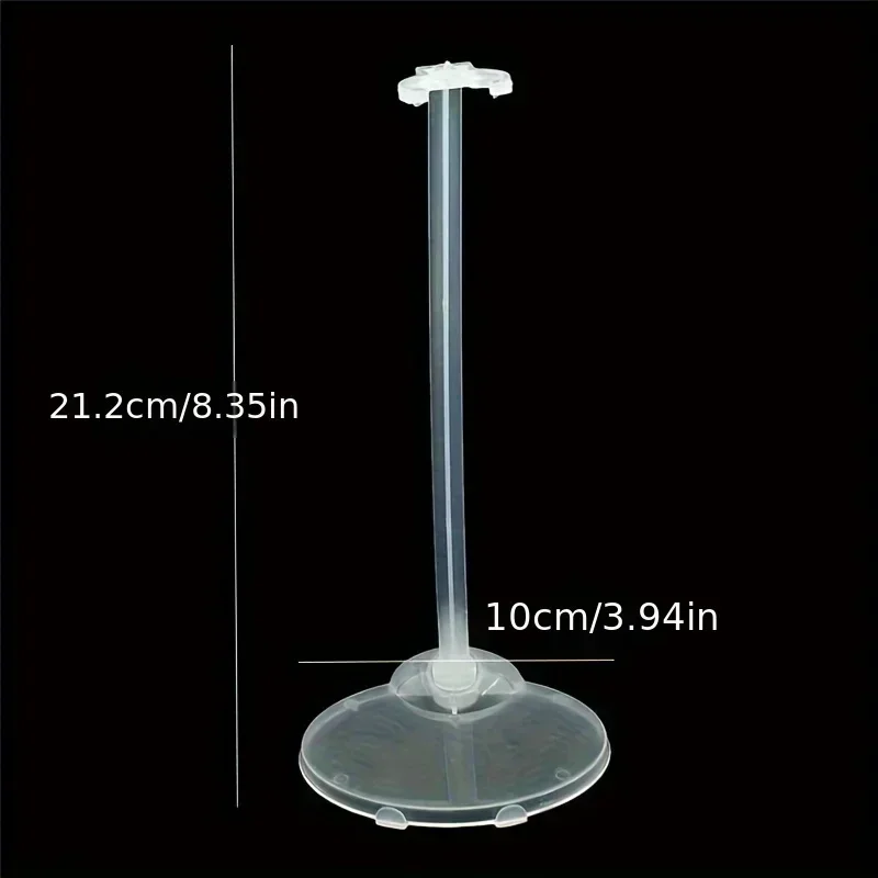 10PCS Transparent Stand Support For Dolls Clear Color Toy Figure Display Holder Prop Up Mannequin Model