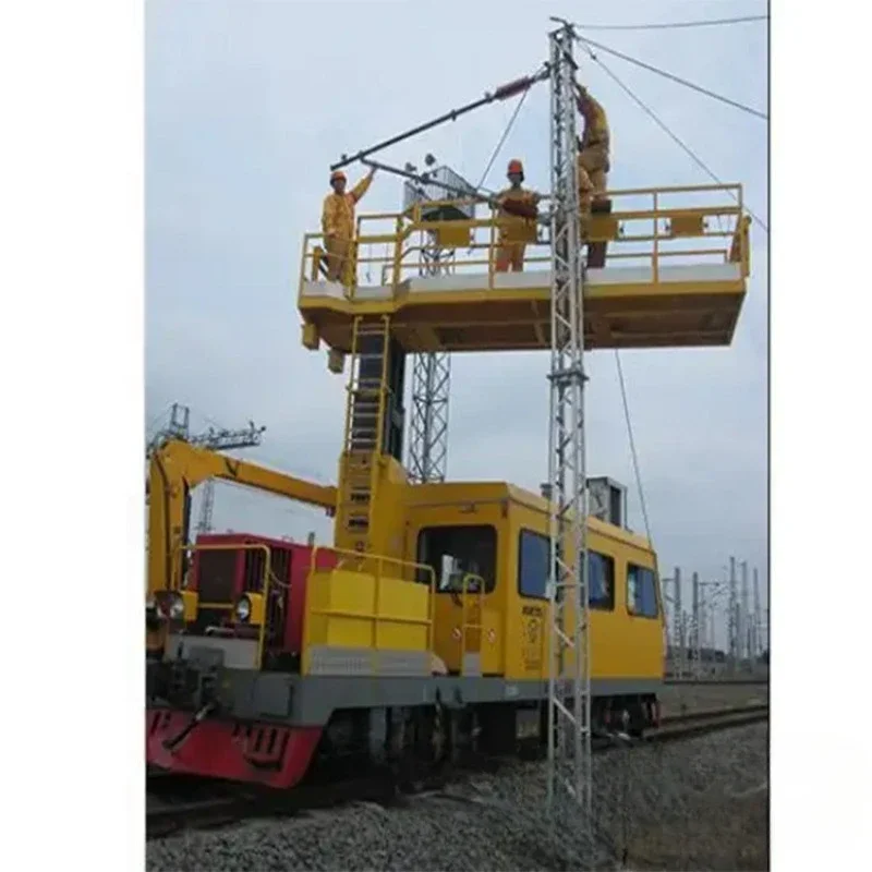 Aluminum railway catenary repair pillar catenary pillar equipment electrification temporary bracket