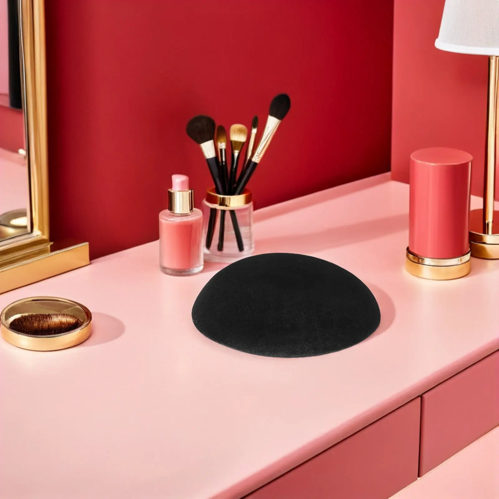 

Lint Millinery Fascinator Base Black Inch Mini Beret Hat DIY Craft Material Vintage Fascinator Shaper Tea Party Wedding