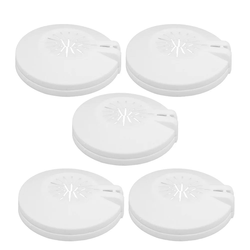 5 قطع من غطاء الزخرفية لرش الحريق، مناسب عالميًا، سهل التركيب، تعزيز جمالي، إخفاء القرص البلاستيكي #1