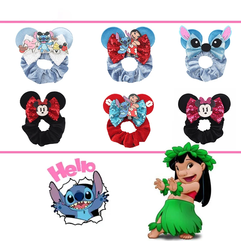1 Stück Cartoon-Haarband mit lustigem Stitch-Muster, Mädchen-Themenpark-Accessoires, Alltags- und Feiertagsaccessoires, süßes Haarband für Frauen, Geschenk