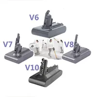 8000mAh for Dyson V6 V7 V8 V10 Rechargeable Bateria SV10 SV11 SV12 SV09 Vacuum Cleaner Battery DC58 Battery for Sony Battery Cel