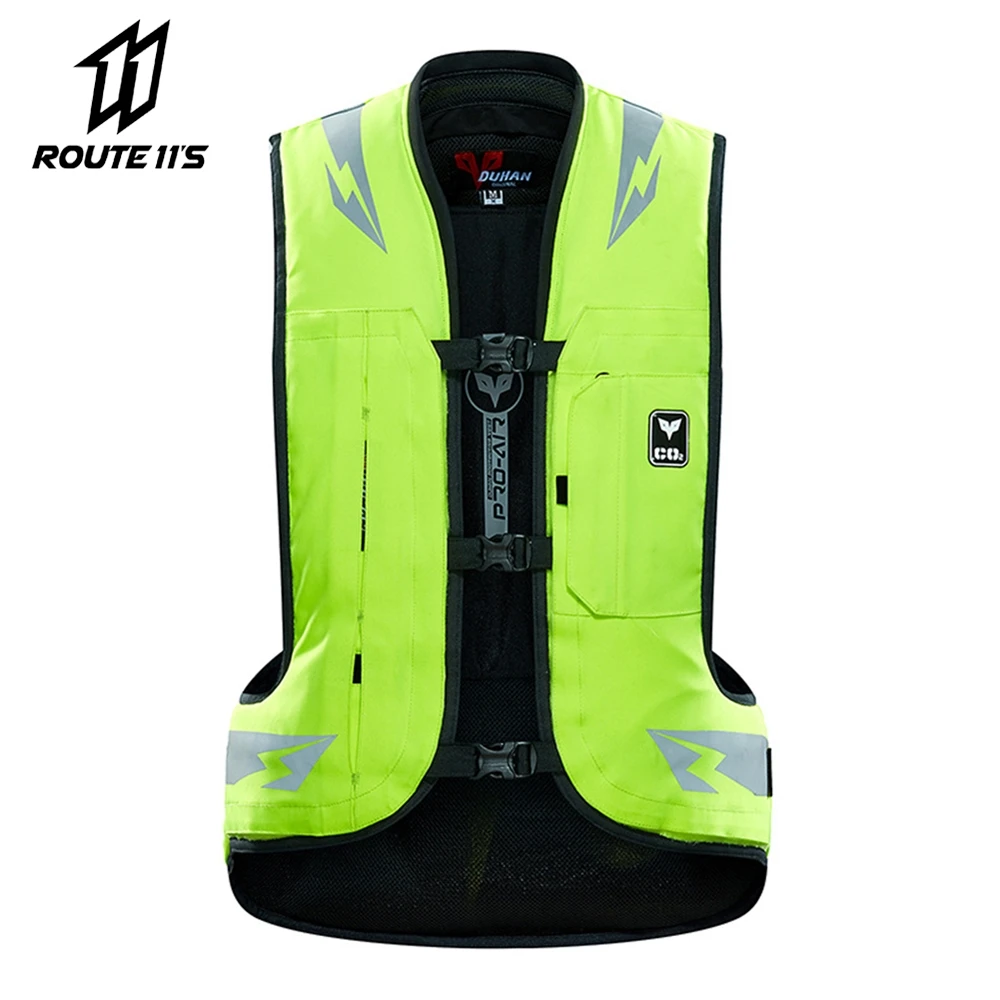 

DUHAN Motorcycle Air Bag Vest Motorcycle Jacket Motorcycle Vest Airbag Reflective System Motorbike Airbag Moto Vest Protective