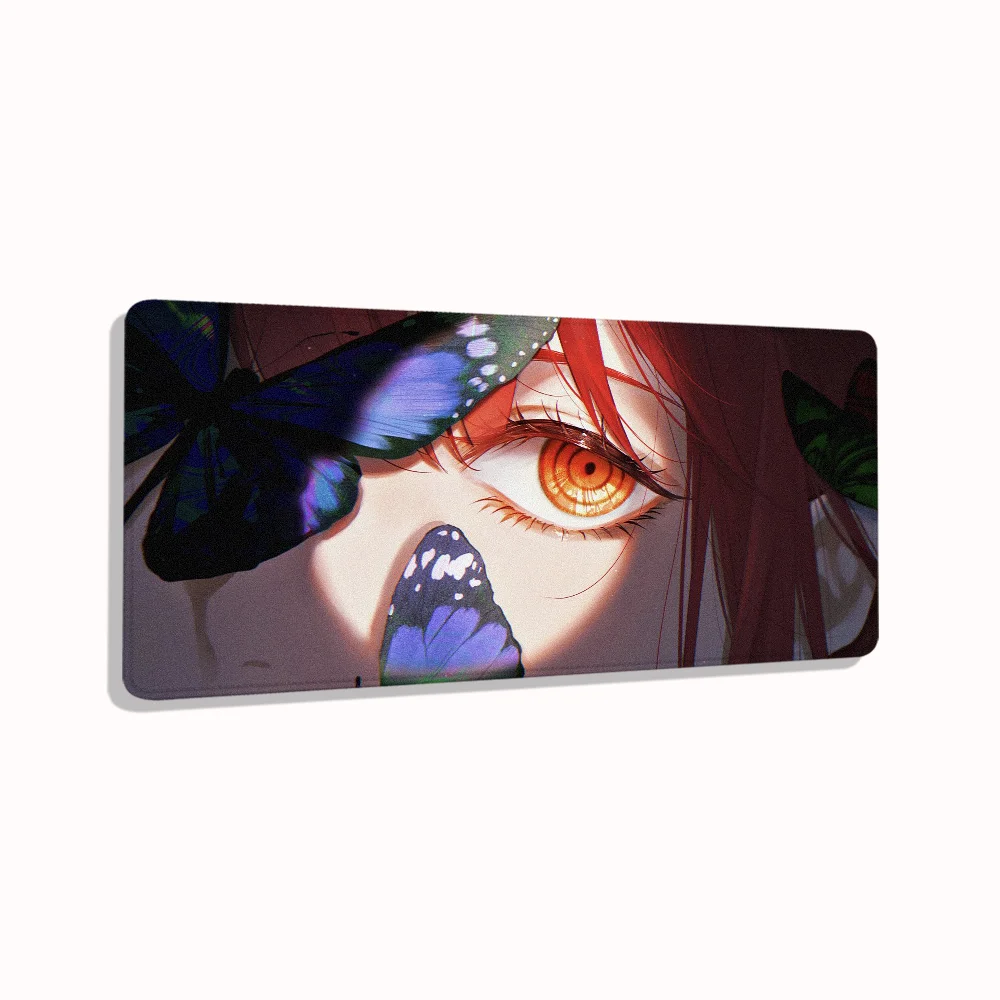 MAKIMA Mouse Pad Anime Large Non-Slip Mousepad Computer Pc Cabinet Decor Keyboard Mats Games Gaming Accessories Gamer Desk Mat