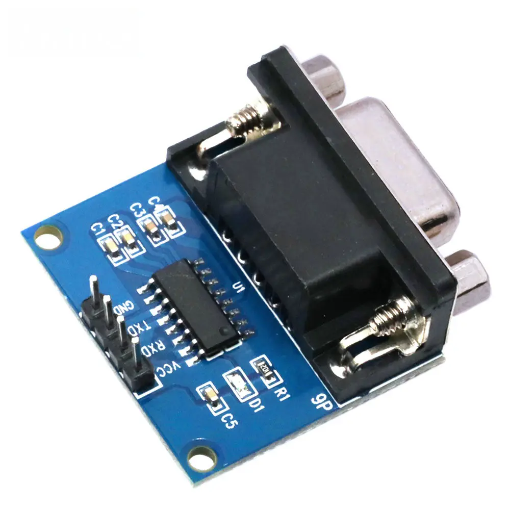 MAX3232 RS232 to TTL Serial Port Converter Module DB9 Connector MAX232