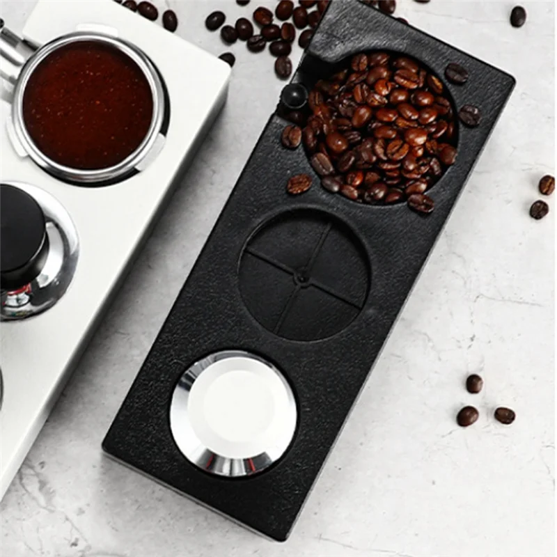 

M11K-Espresso Tamping Station, Holder Station For 51Mm/53Mm/58Mm Portafilters, Tamper And Distributor, Espresso Accessories