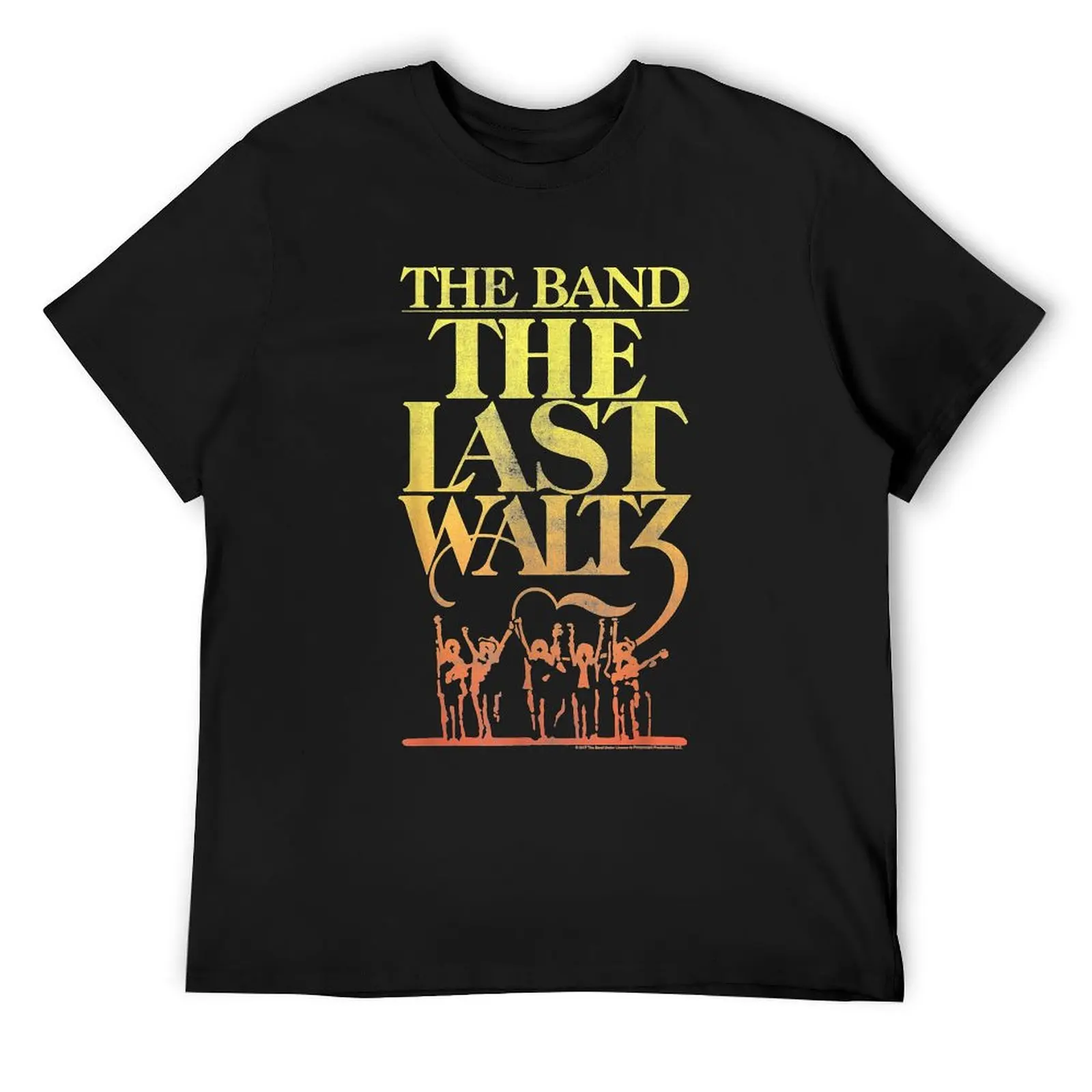 

THE BAND THE LAST WALTZ T-Shirt blue lock tops fitted t shirts for men