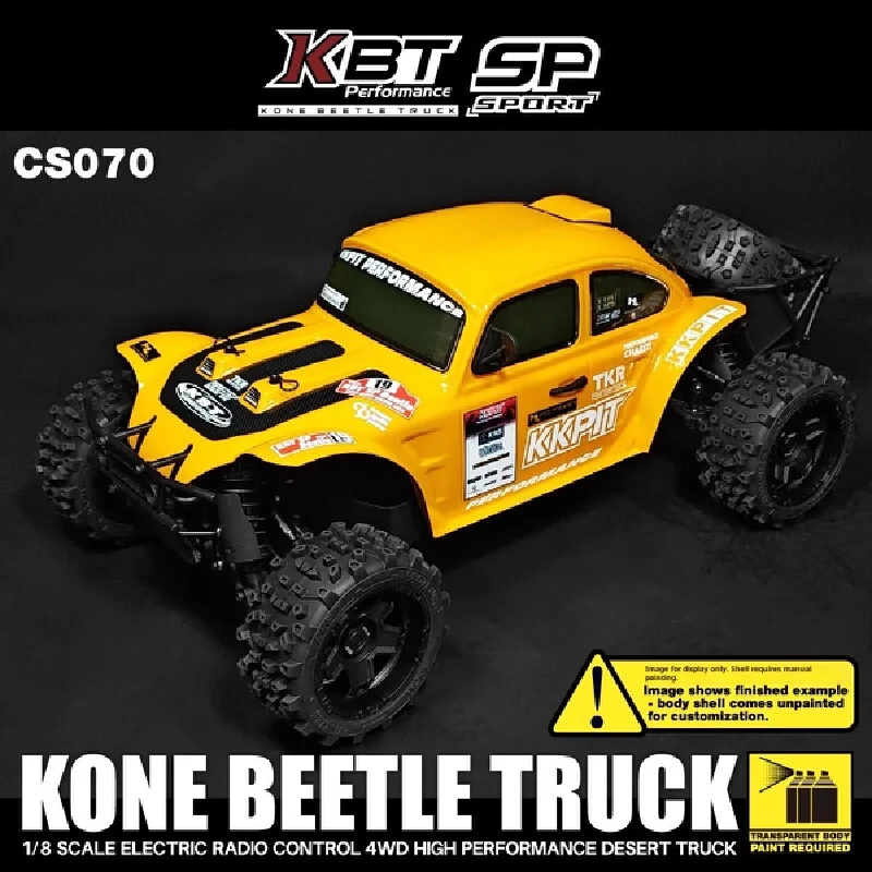 

KKPIT KBT SP Beetle 1/8 Моделирование с дистанционным управлением Электрический полноприводный грузовик-пустыня Внедорожная рама Радиоуправляемая модель автомобиля Игрушечный автомобиль