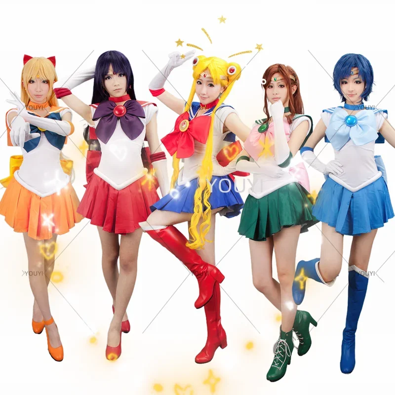 

Adult Anime Sailor Star Sailor Mars Cosplay Hino Rei Cosplay Kino Makoto Cosplay Dress Halloween Costume