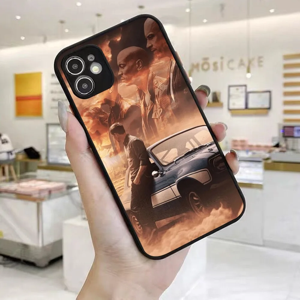 Movie F-Fast And F-Furious Phone Case For IPhone 14 11 12 13 Mini Pro Max 8 7 Plus X XR XS MAX Translucent Matte Cover