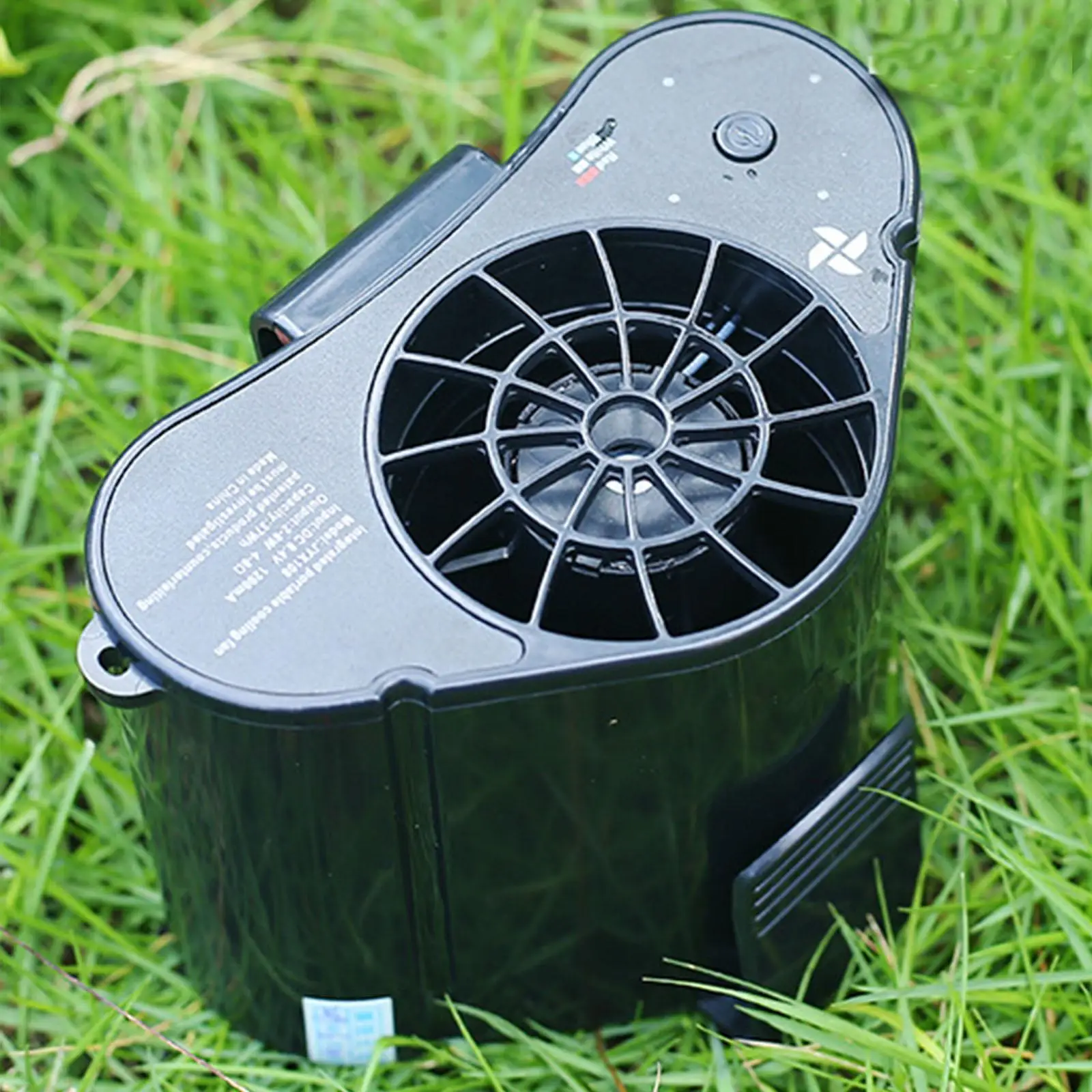 Ventilador de cinto casa ciclismo correndo 3 velocidades trabalhos ao ar livre viagem recarregável jardinagem forte vento fazenda ventilador pessoal portátil