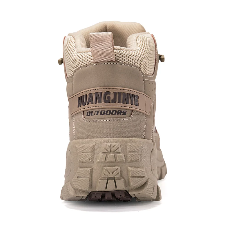 Neue Herren-Taktikstiefel in Übergrößen 39-46, Rutschfeste Outdoor-Wanderschuhe, Verschleißfeste Trekking-Knöchelstiefel – Detail 18