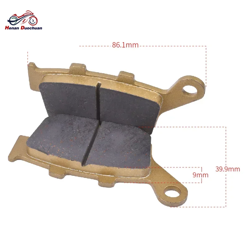 

Brake Pads For HONDA CB650 F CB650F CBR650F CBR650R CB650R Neo Sports ADV750 CTX700 NC700 NM4 750 X-ADV Integra NC750 2012-2020