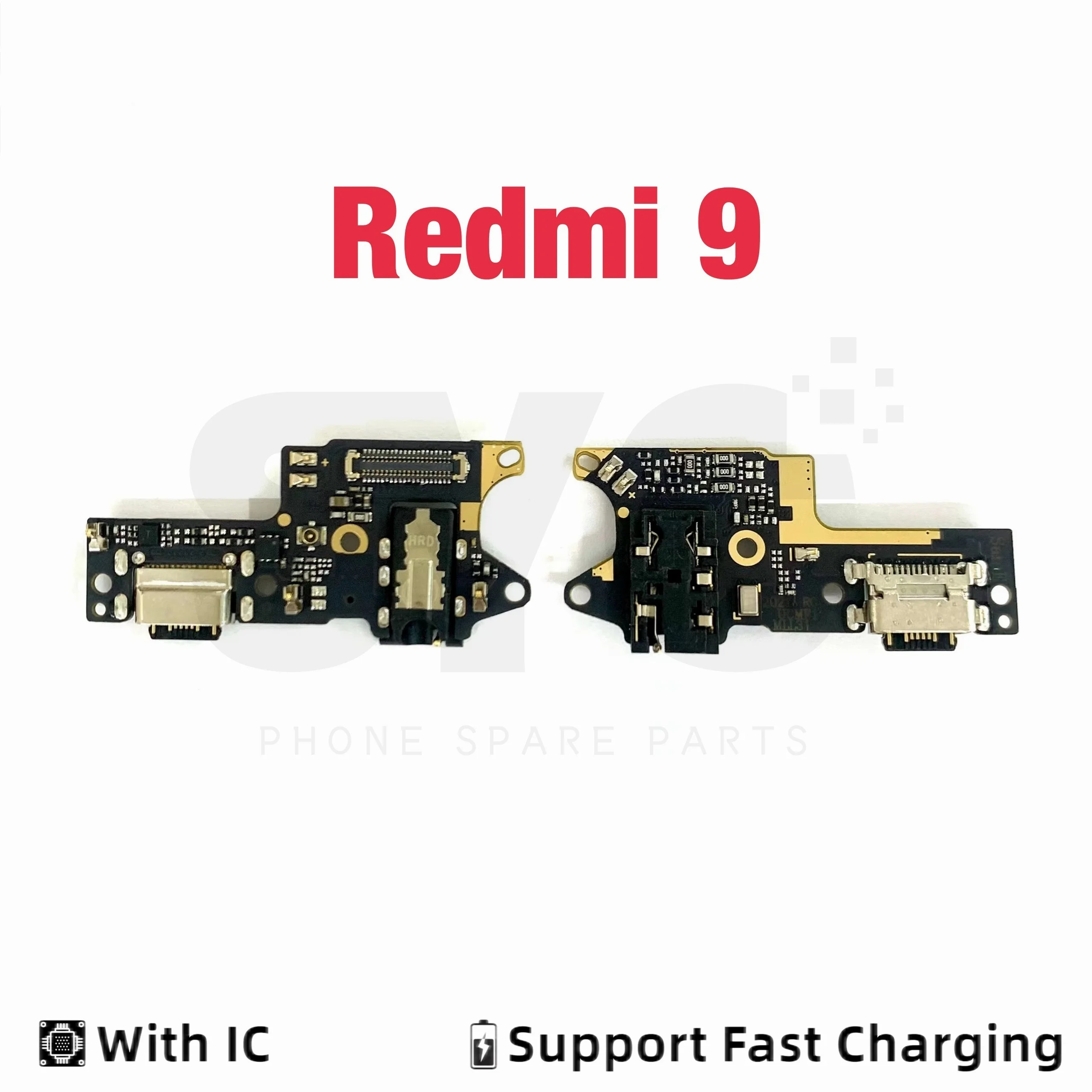

SYC New USB Charging Port Board Flex Cable Connector For Redmi 9 9A 9C Microphone