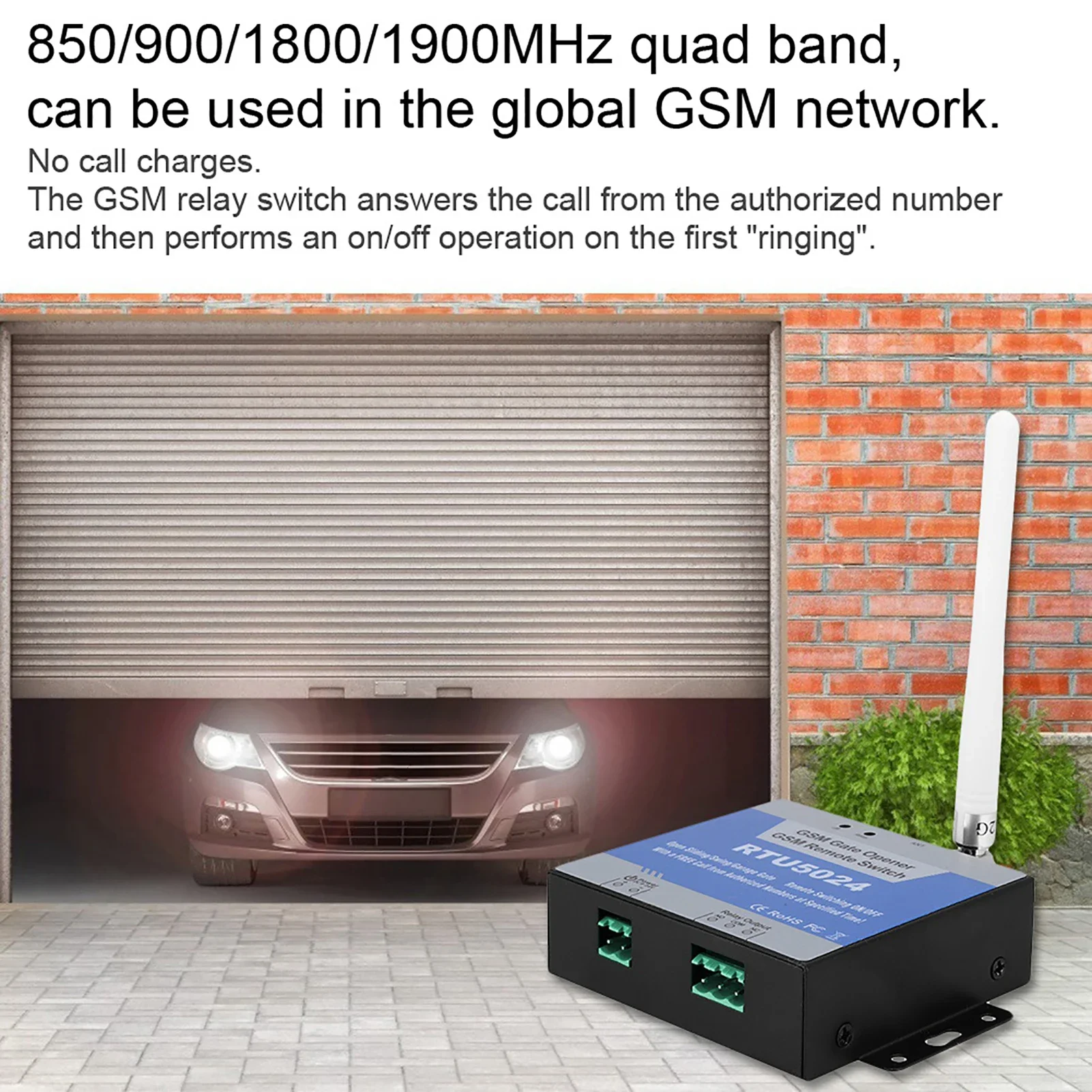 Access Controller RTU5024 SMS Door Control Security Door Access Control GSM Mobile Phone Access Controller Remote Control Switch