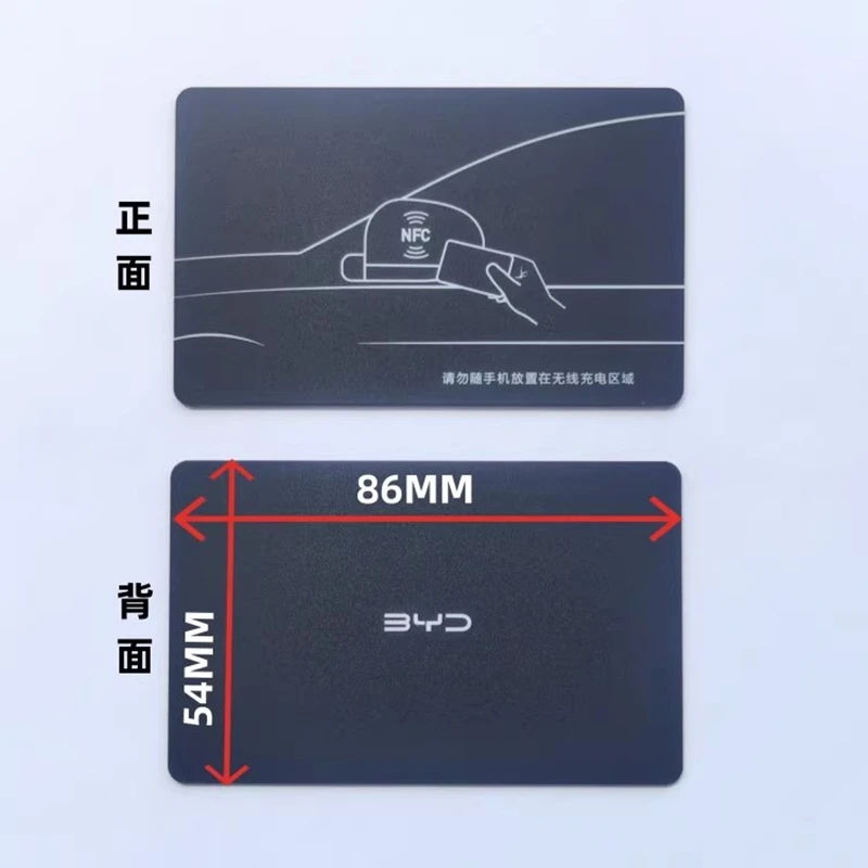 Original BYD Nfc Car Key Card  for BYD SONG PRO Plus Tang DMI DMP ATTO3 EV MAX Qin Han PLUS Dolphin Seal U NFC Key Card