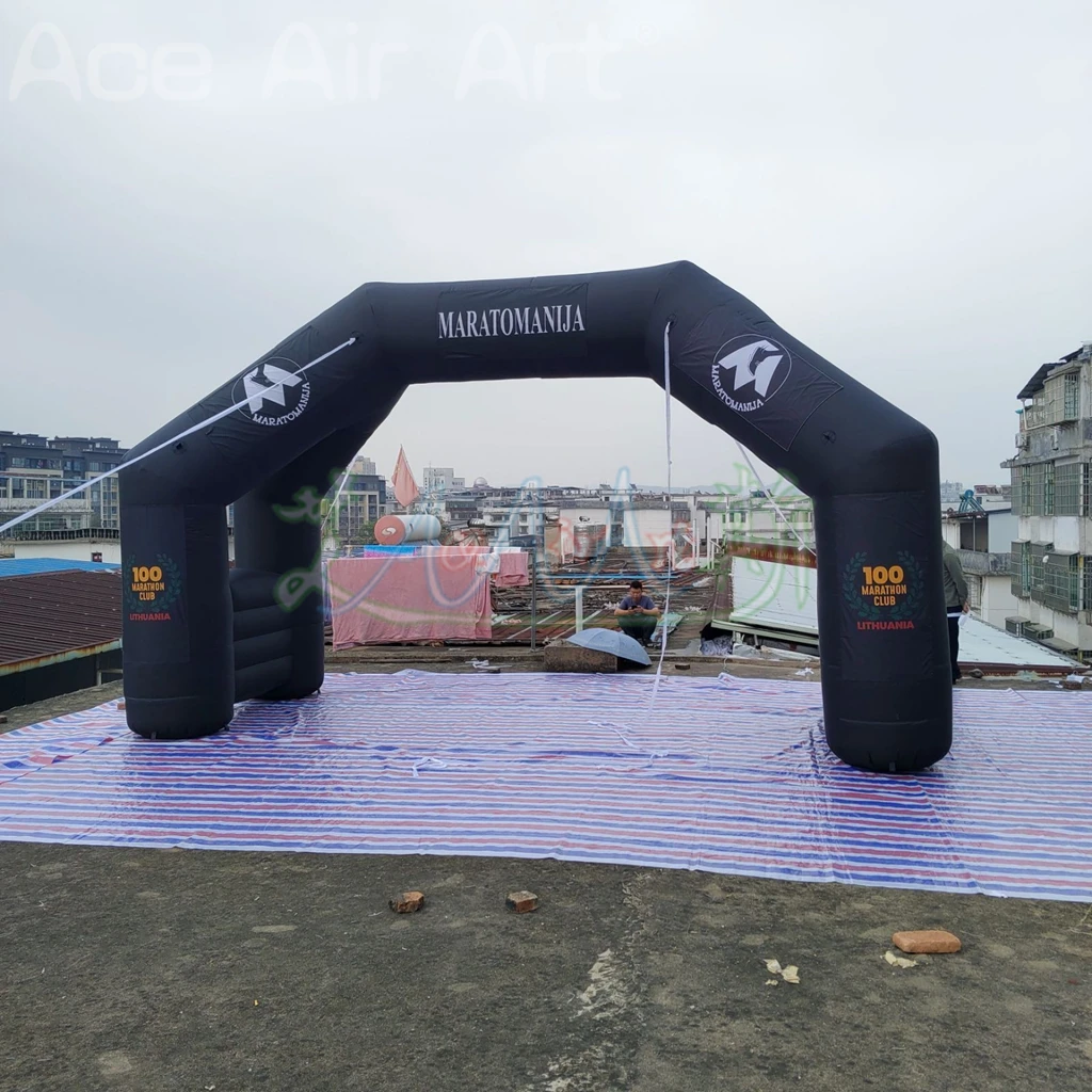 6m W x 3.6m H Free Standing Outdoor Advertising Inflatable Frame Arch For Store Entrance And Sport Event