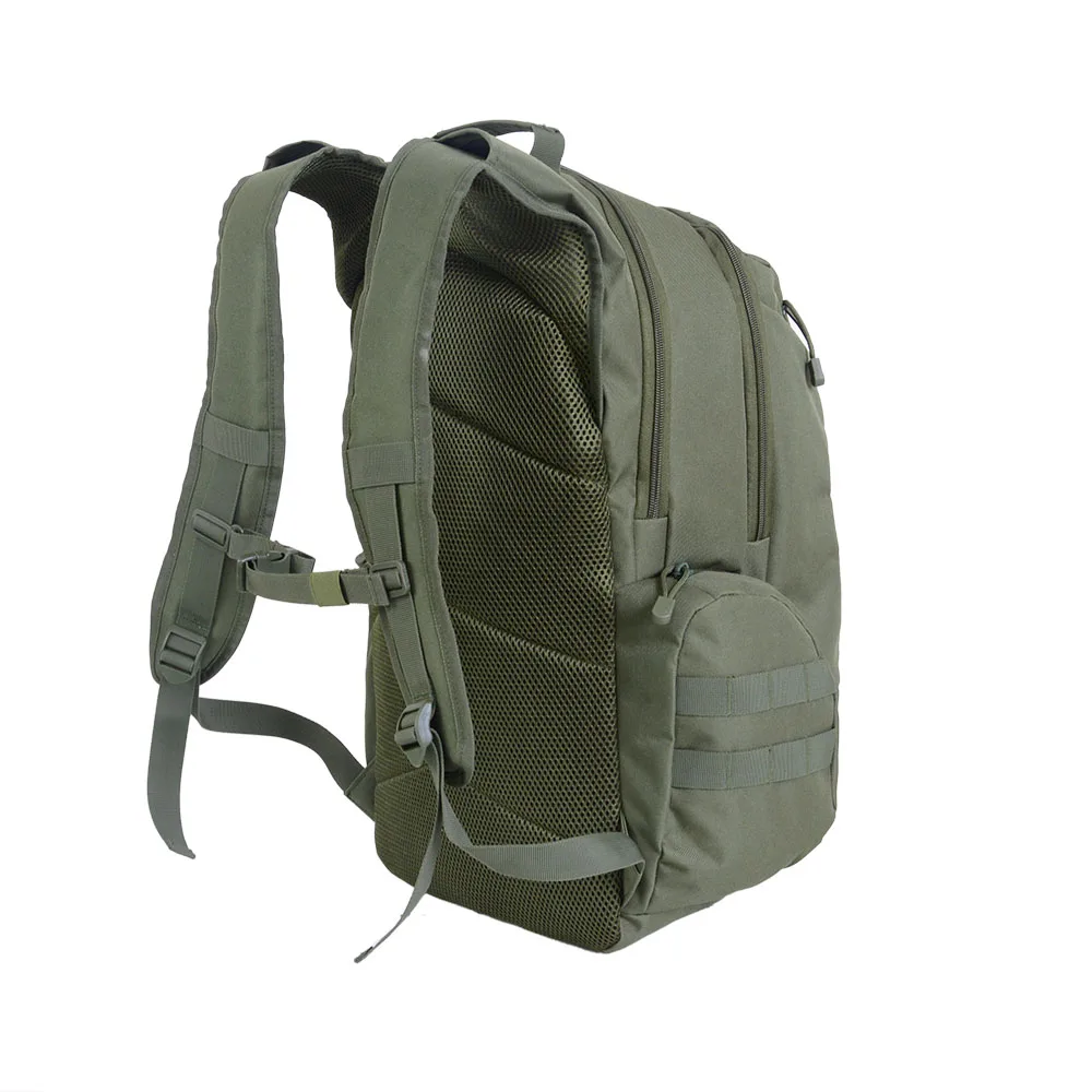 Mochila tática de tubarão plana camuflagem para homens, grande capacidade, ombro, camping, caminhadas, ao ar livre, 45L, novo