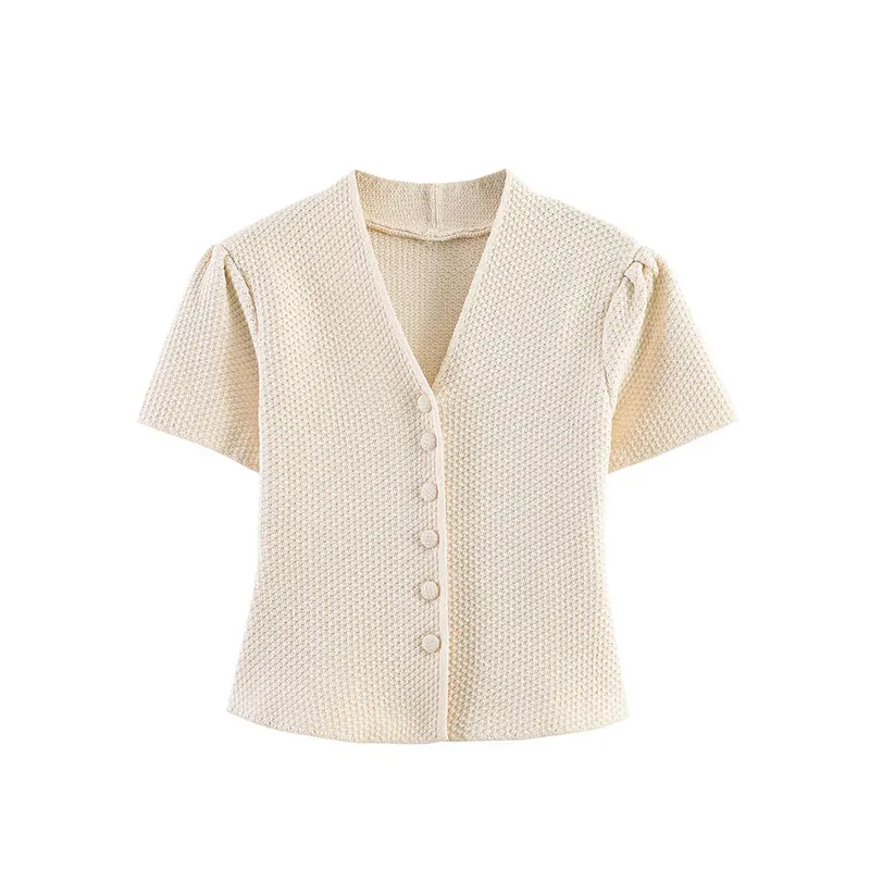 Thumbnail 2 - #18 Trending Womens Cropped Knit Sweaters Right Now