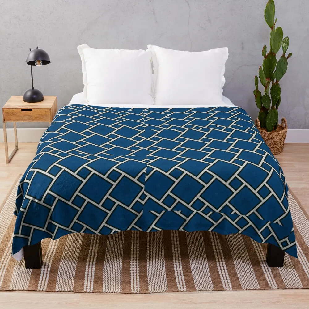 

Copy of Art Nouveau Stencil Print Throw Blanket Decorative Sofa Plaid on the sofa Sleeping Bag Blankets