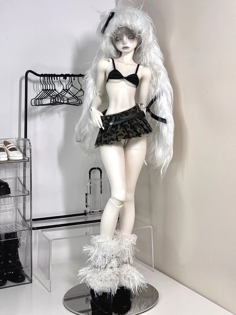 1/3 1/4 1/6 pop hoed voor 60/45/30cm Bjd pop vorm konijn oor hoed aankleed speelgoed speelhuis mode pop accessoires, geen pop