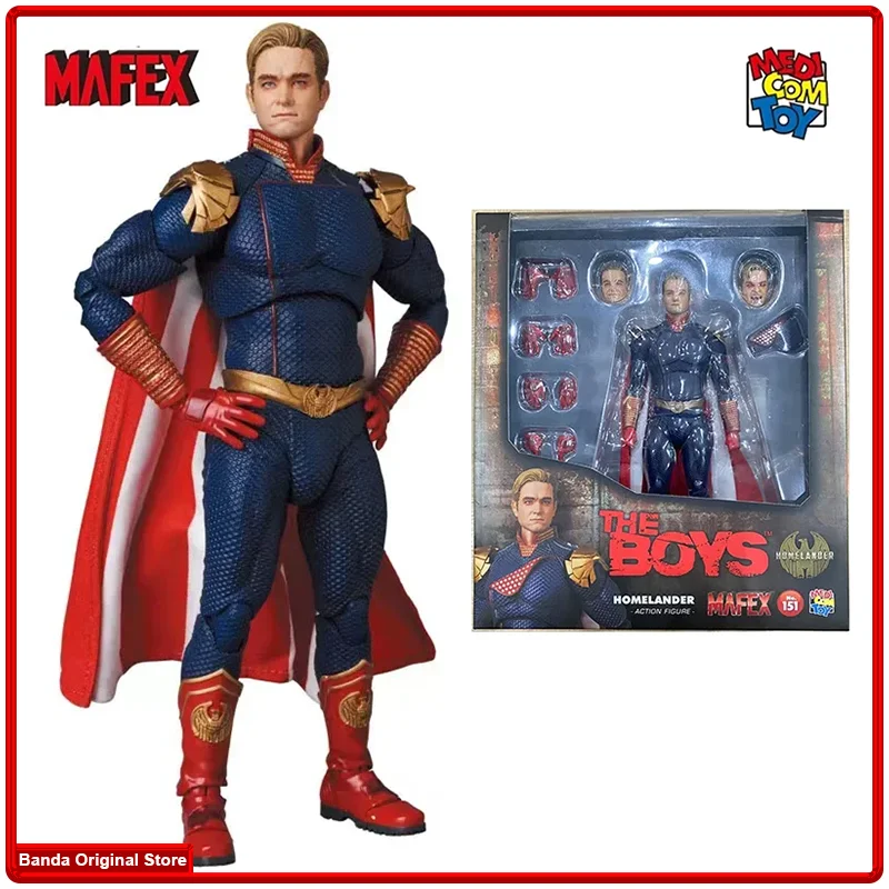100% In Stock Original Mafex 151 Homelander THE BOYS Anime Action