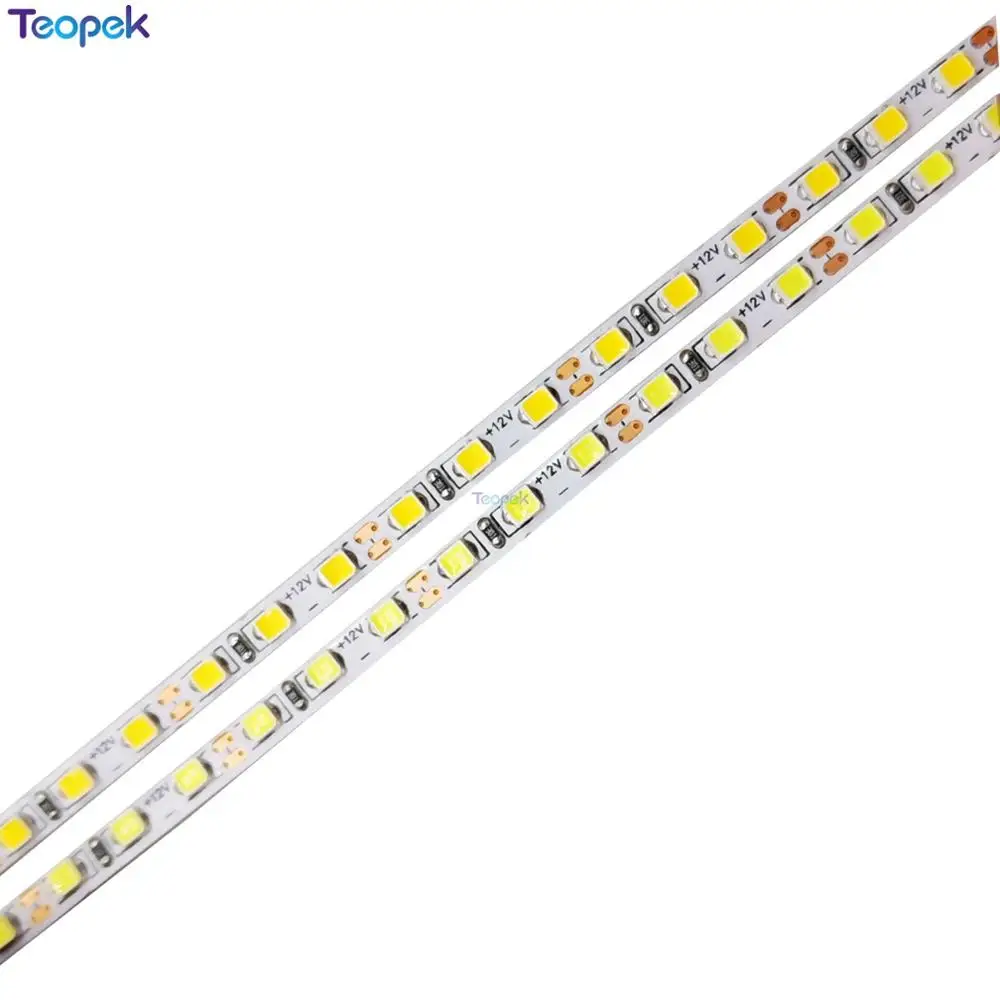 3mm PCB 5M 2520 SMD 168leds/m 840Leds Neutral White Cool White Warm White Flexible LED Strip 12V Non-Waterproof Super Bright