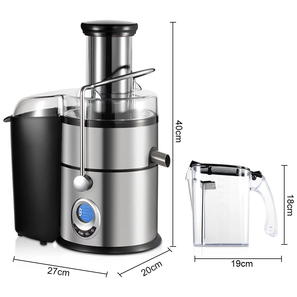 Juicer Machine  800w Powerful Juicer Extractor with 2.2L Feed Chute for Fruit Veg High Juice Yield