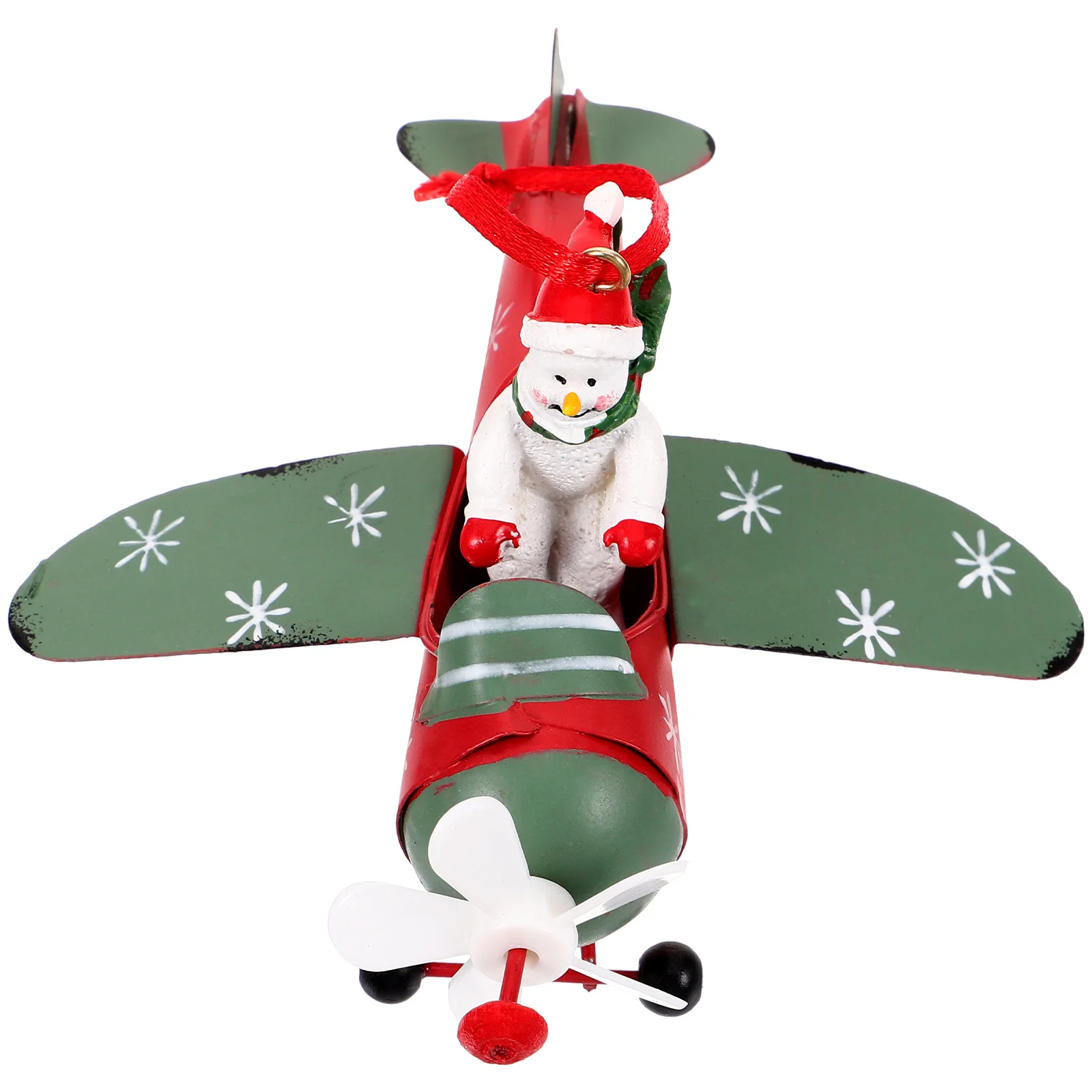 

Merry Tree Airplane Miniature Party Glider Ornament Holiday Christmas Hanging Decorations Bauble Decorative Snowman