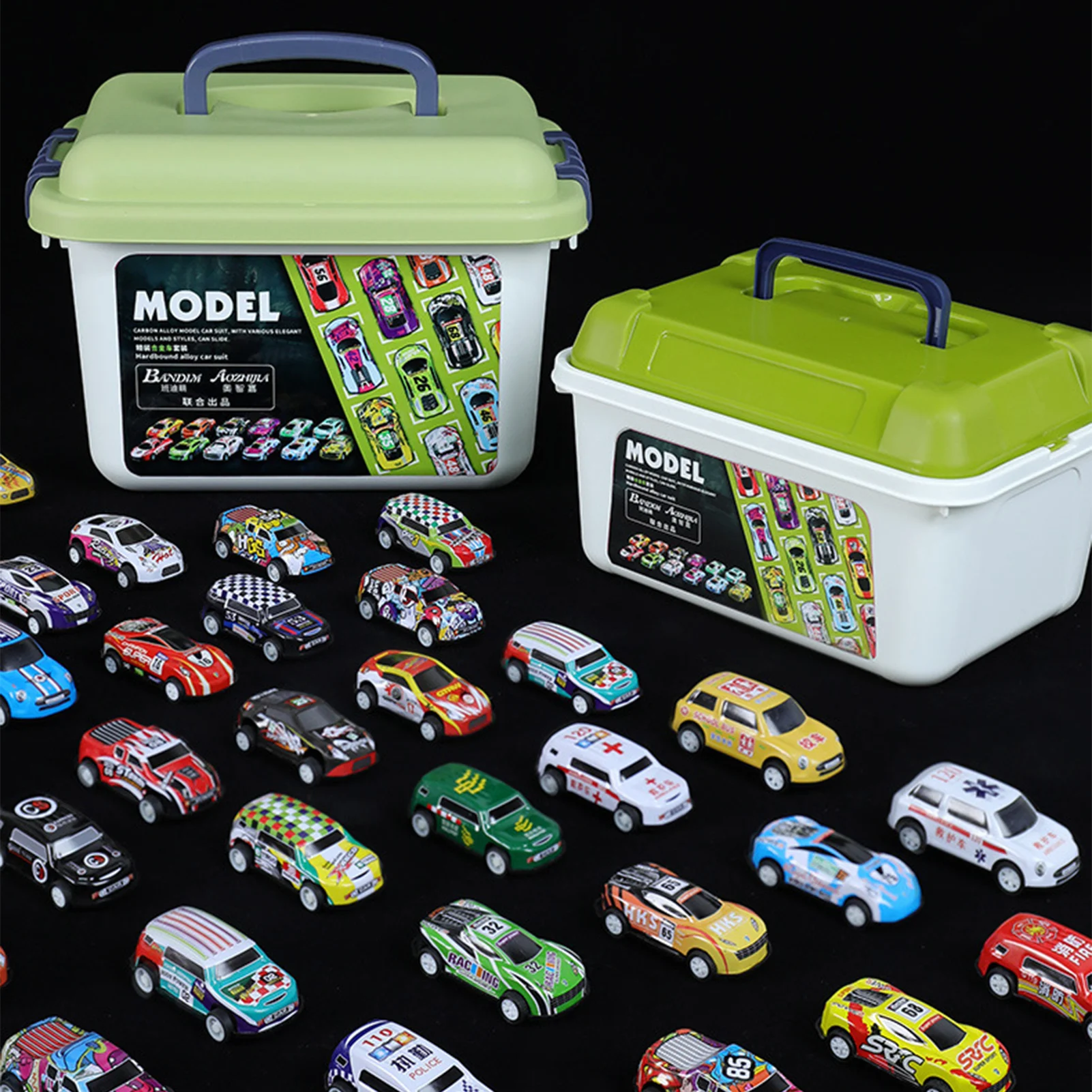 

Mini Pull Back Cars Toys Set Portable Racing Vehicle Push and Go Pull Back Cars for Toddlers Boys & Girls Toy Vehicle