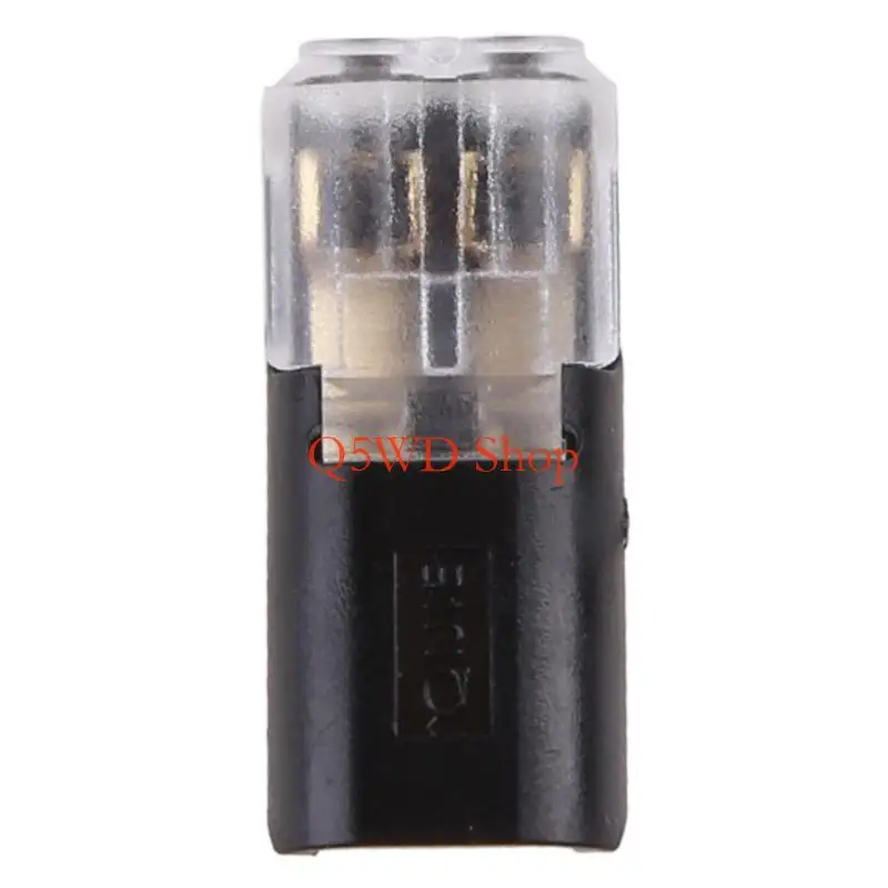 

Q5WD 50 Pcs Pluggable Terminal Blocks Compact Solderless Quick Wire Connectors 2 Pin 2 Way Electrical Connector Universal