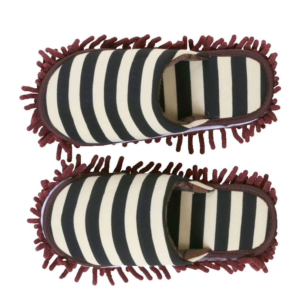 

Microfiber Mop Shoe Cover Unisex Resistant Floor Sweeper Dust Mop Slippers Chenille Shoe Cap Lazy Foot Sock