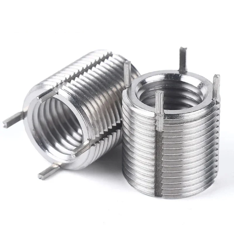 M2-M4 ~ M20-M30 303 Stainless Steel Thread Repair Insert Self-tapping Bushing with Plug Screw Sleeve Nuts