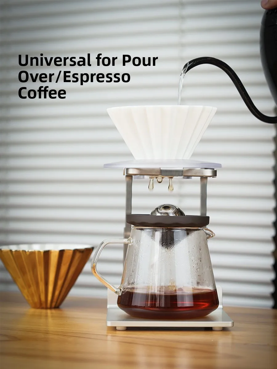 

Paragon World Hand-Poured Italian Coffee Stainl Steel Ice Hoey Stand Cooling Flavor Preservation Concentrated A...