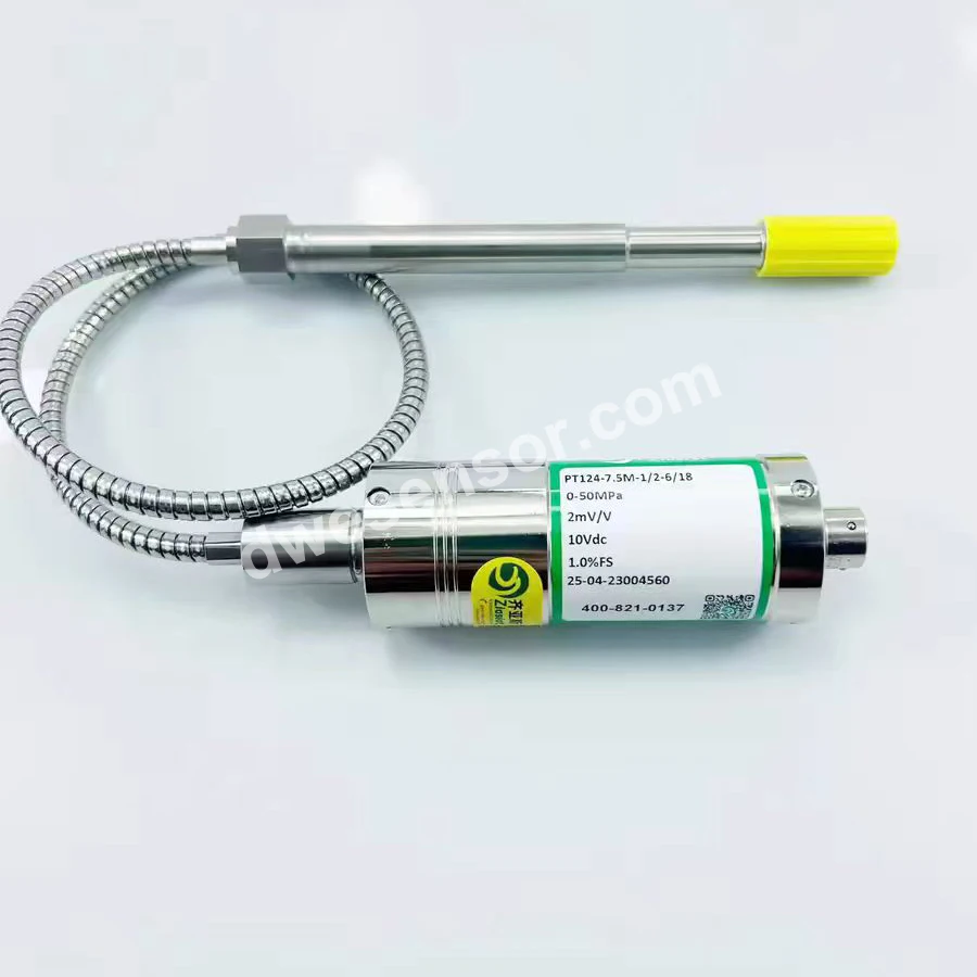 

Ziasiot PT124B series PT124B-5M-M14-6/18-MA melt pressure transmitter 5pin 0~10V 4~20mA
