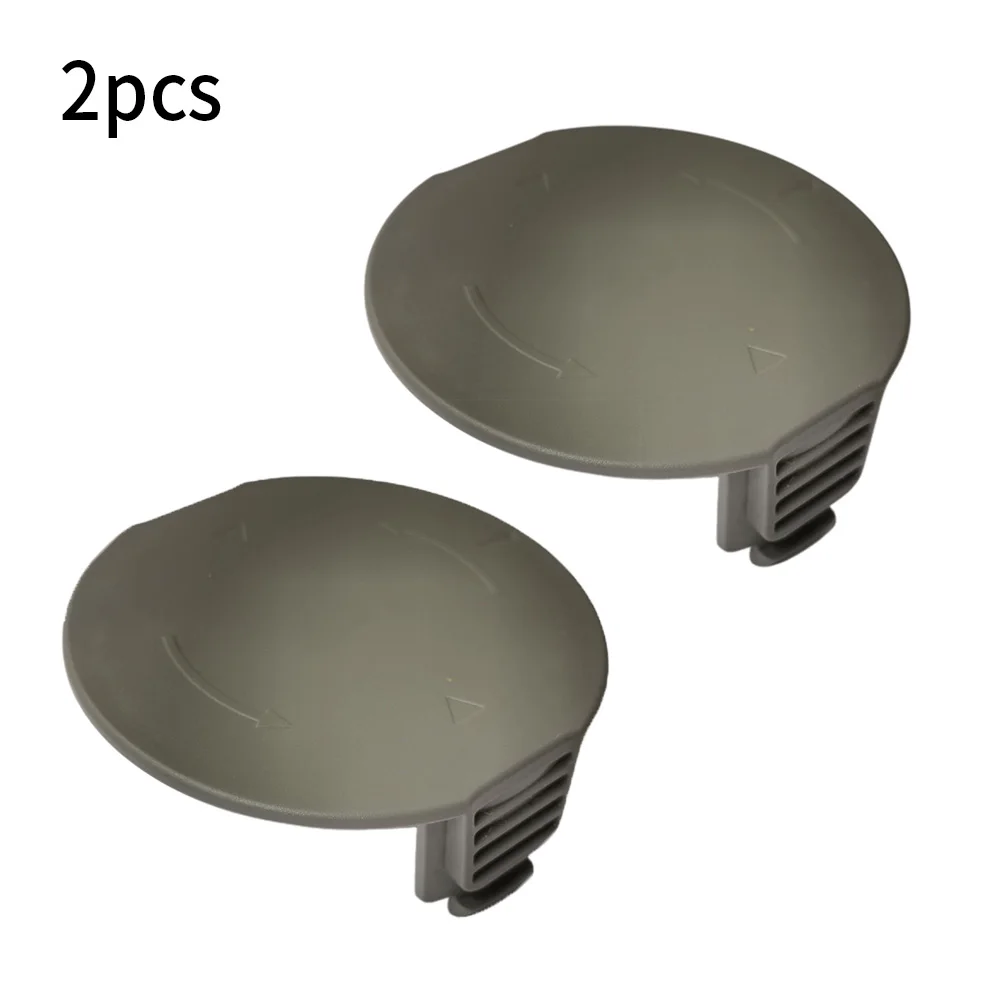 2pcs Spool Cover Cap Fit For Bosch Universal Grass Cut 18/18-26/18-260 String Trimmer Parts Replace Garden Lawn Mower Spool Cap