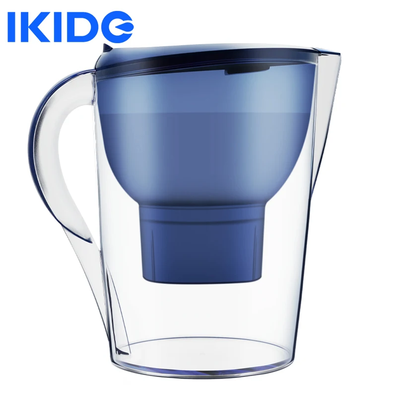 High Quality 3.5L 3 Stage Filtration Including Activated Carbon Alkaline Portable Water Pitcher With Filter Element