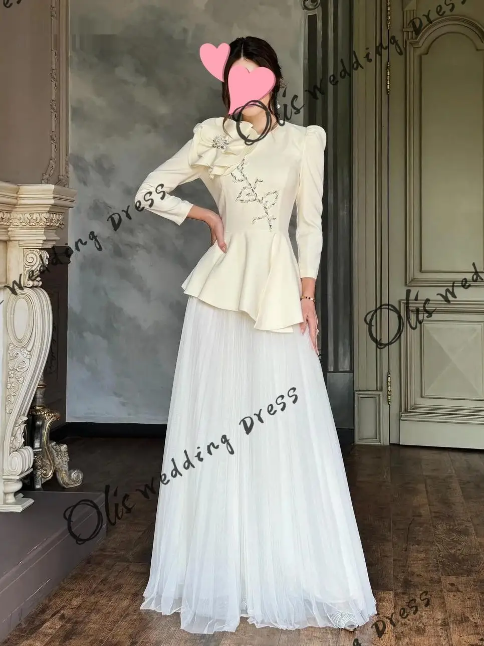 

customized Elegant Vintage Sweet Beading Ruffle Flower A-Line Ruffle Customize Formal Occasion Prom Dress Evening Party Gowns