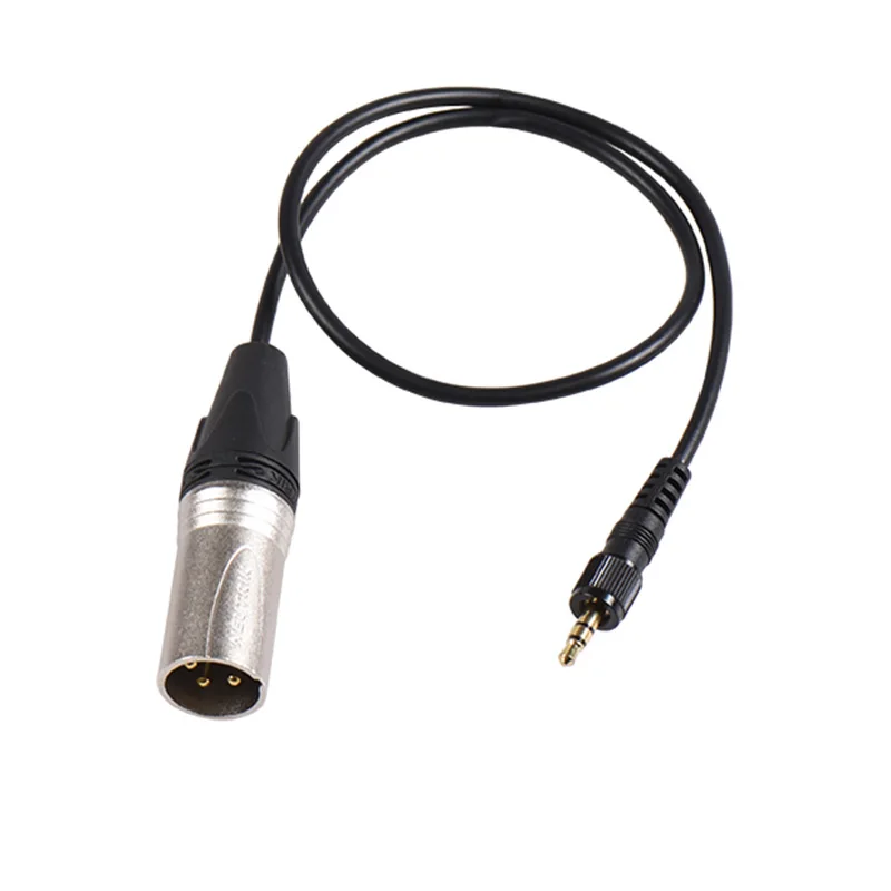 

Canfon 3.5mm Locking TRS to XLR Output Balanced Audio Cable Compatible for SONY V1/D11/D21 Sennheiser Shure Wireless Microphone