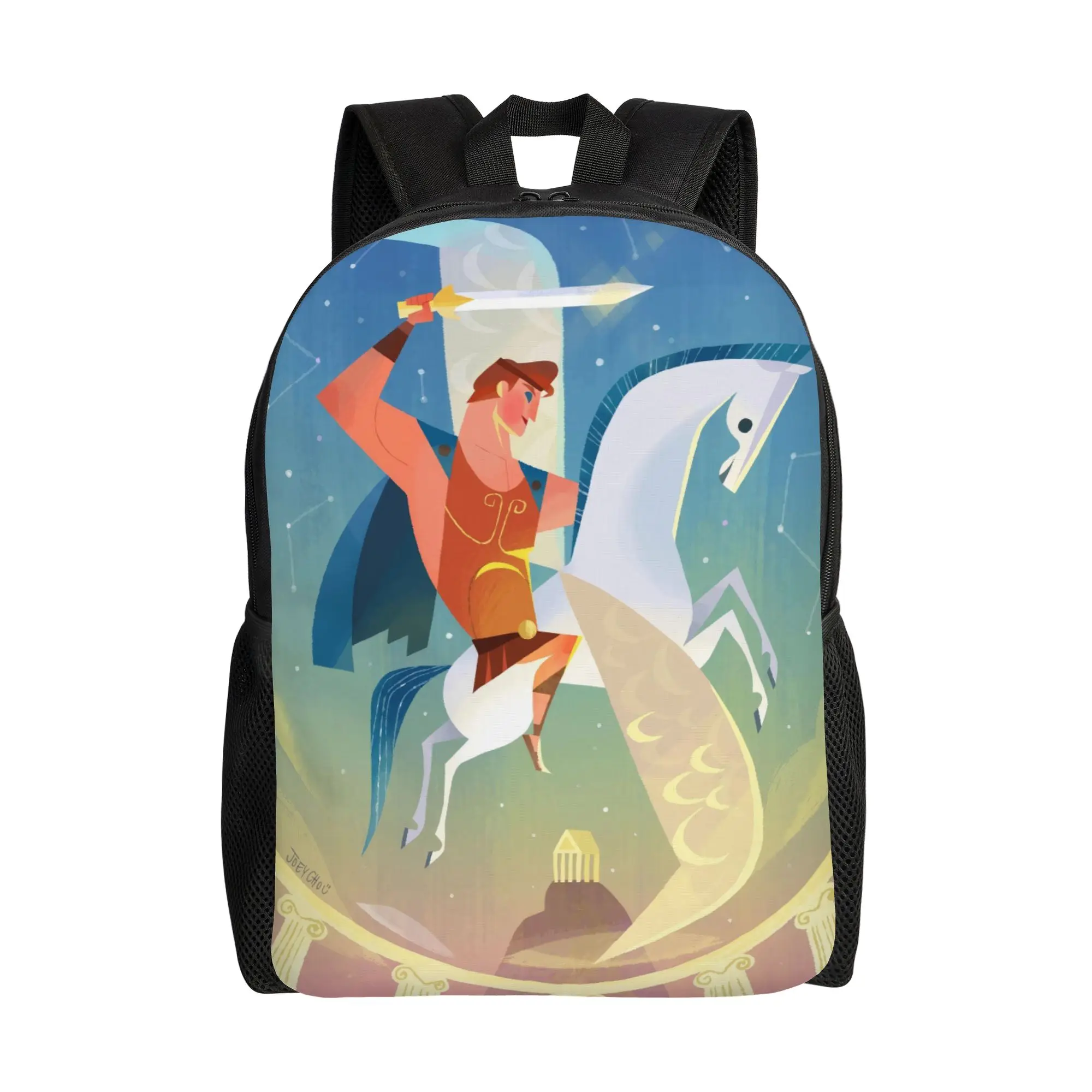 

Walt Cartoon Daypack Back to school season Hercules Light Backpack