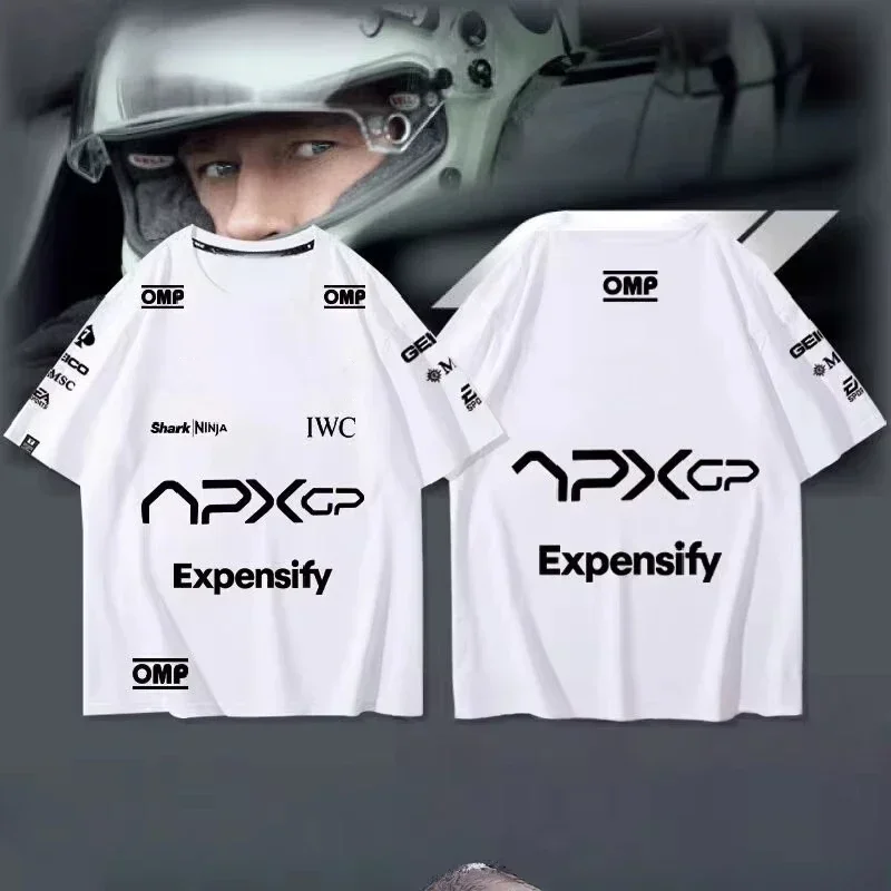 

Мужская тонкая дышащая быстросохнущая спортивная повседневная футболка с короткими рукавами и принтом новейшего стиля 2025 года, идеально подходит для путешествий, повседневного использования.