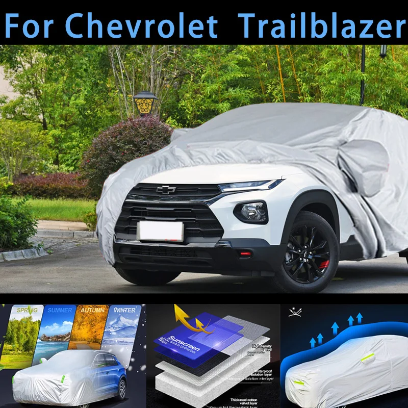 

For Trailblazer Outdoor Protection Full Car Covers Snow Cover Sunshade Waterproof Dustproof Exterior Car cover protection