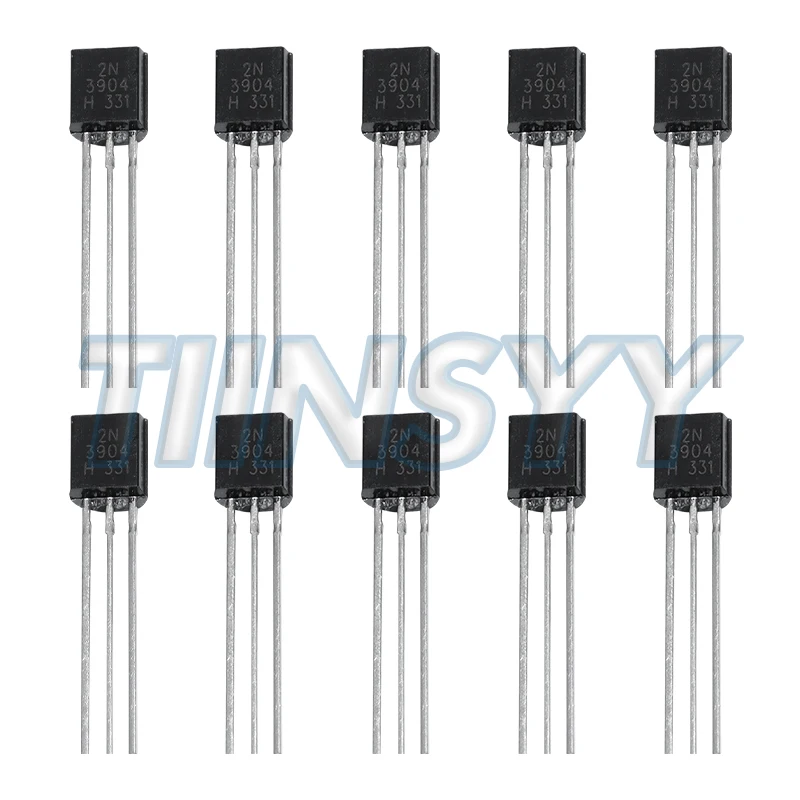 100PCS 2N3904 2N3906 2N4403 2N2907 2N4401 2N2222 PN2222 2N5401 2N5551 TO-92 TO92 Transistor New