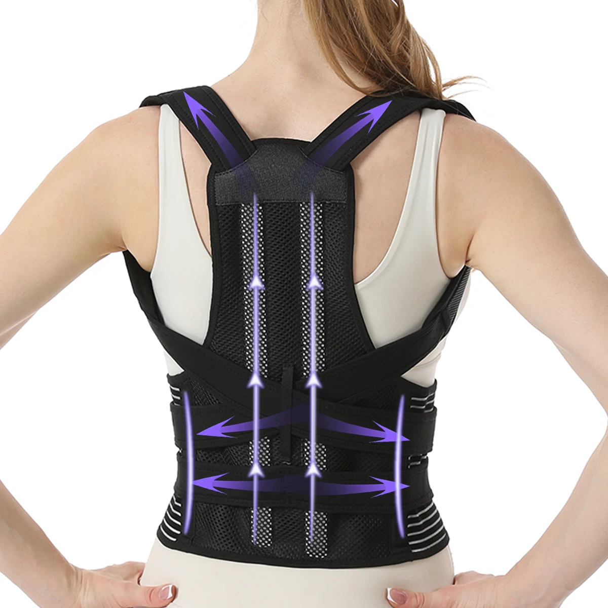 

Adjustable Posture Corrector Belt Comfortable Back Support Perfect Merry Christmas Gift for Family Friends