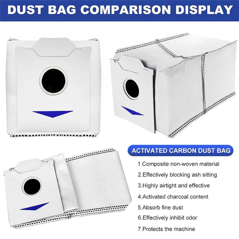 【Venda relâmpago】 rolo escova lateral filtro mop pano saco de pó para ecovacs deebot n30 omni/n30 pro omni/n30 pro aspirador de pó acces