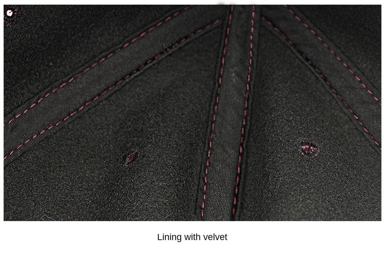 Männer kurze Rechnung Krempe Baseball mützen großer Kopf große Woll mützen männlich plus Größen Filz Leinwand Hysterese nhut 55-60cm 60-65cm – Detail 8